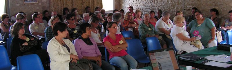 Vue partielle de l'assemblée