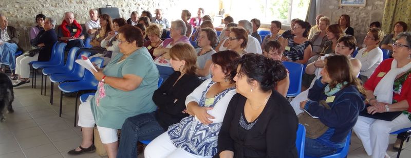 Une partie de l'assemblée