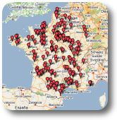 Carte de France des accueillants familiaux